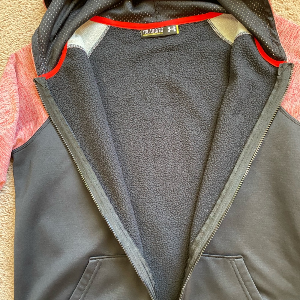 Boy’s Under Armour Storm Full Zip Hoodie - Picture 4 of 6